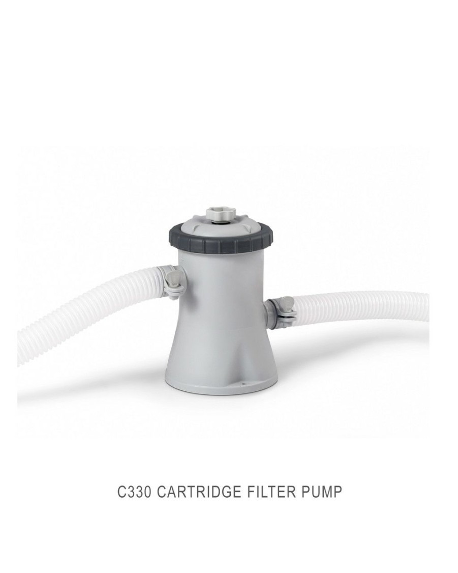 Above Ground Pools INTEX | Krystal Clear™ Cartridge Filter Pump - 330 Gph