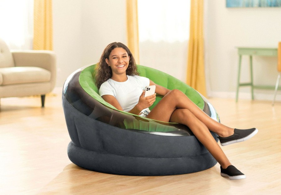 Air Furniture INTEX | Empire Chair Indoor / Outdoor Inflatable Lounger - Green