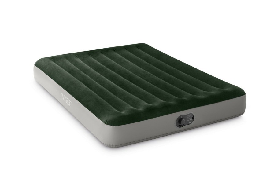 Air Mattresses INTEX | Dura-Beam® Standard Prestige Air Mattress 10" Queen W/ Built-In Usb Electric Pump