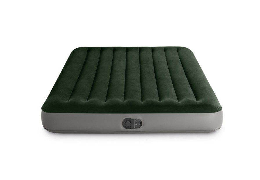 Air Mattresses INTEX | Dura-Beam® Standard Prestige Air Mattress 10" Queen W/ Built-In Usb Electric Pump